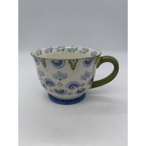 14 oz Chloe Print Boho Boutique Coffee Mugs Stoneware